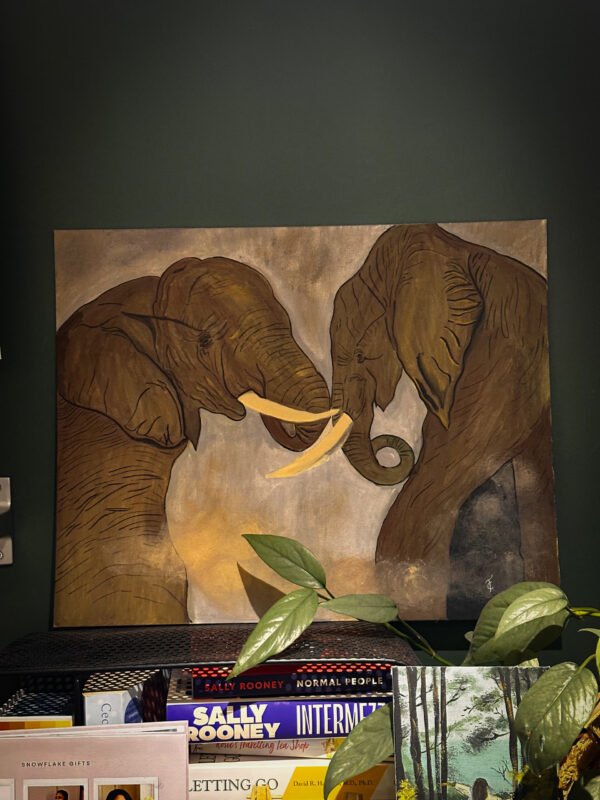 Canvas painting